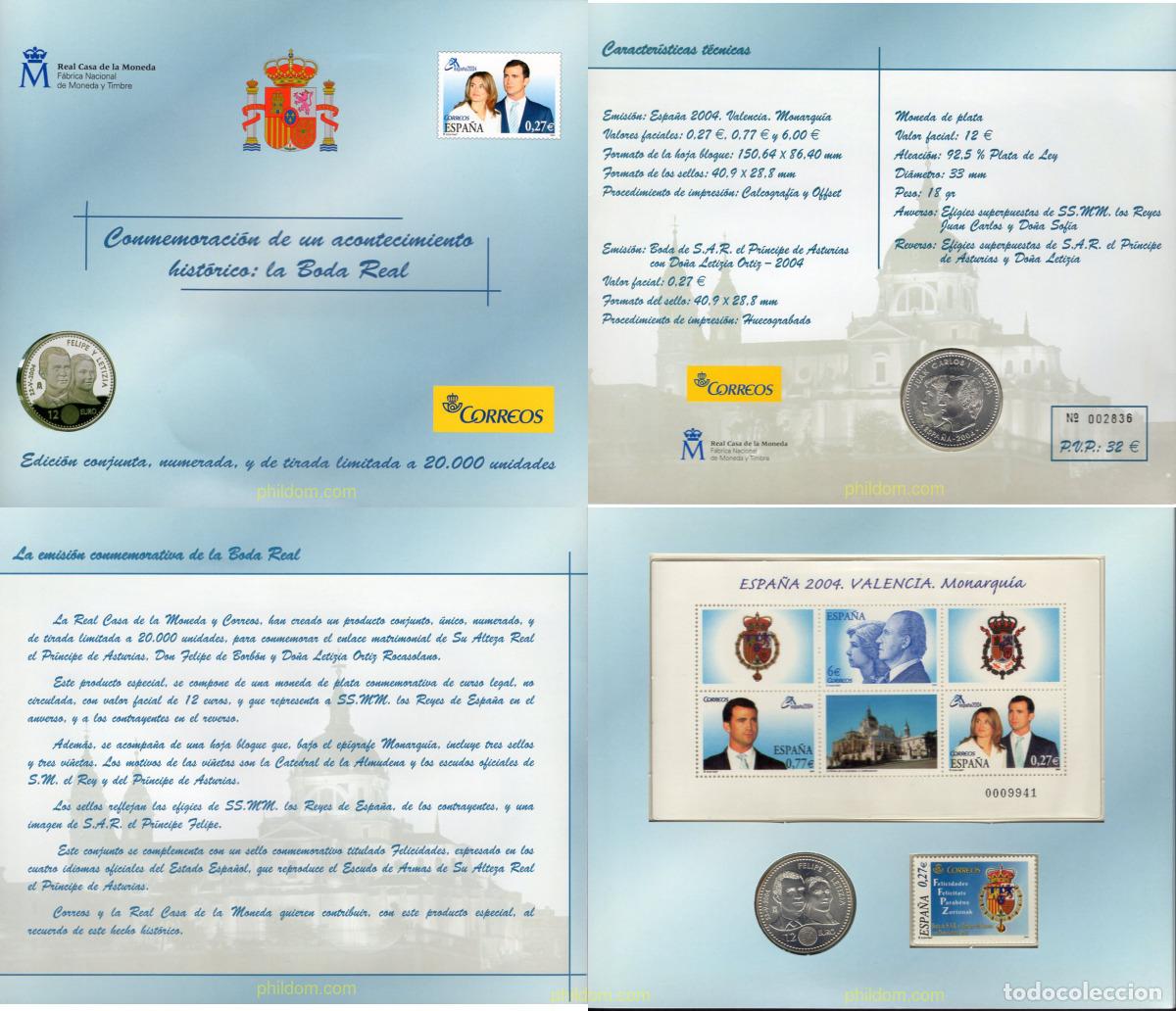 Sellos: 632431 MNH ESPA&Ntilde;A 2004 ESPA&Ntilde;A 2004. EXPOSICION FILATELICA INTERNACIONAL