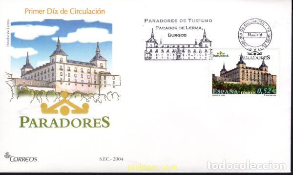 Sellos: 444716 MNH ESPA&Ntilde;A 2004 PARADORES