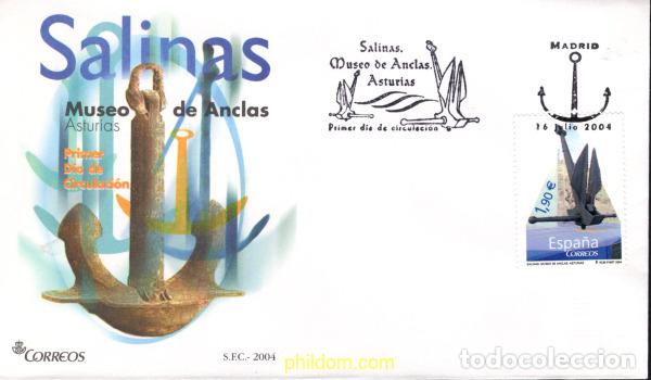 Sellos: 444866 MNH ESPA&Ntilde;A 2004 MUSEO DE ANCLAS