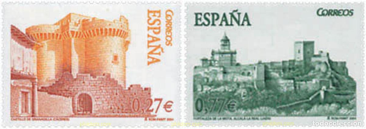 Sellos: 139035 MNH ESPA&Ntilde;A 2004 CASTILLOS