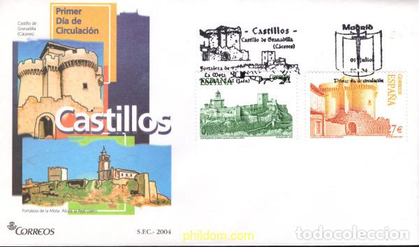 Sellos: 444865 MNH ESPA&Ntilde;A 2004 CASTILLOS