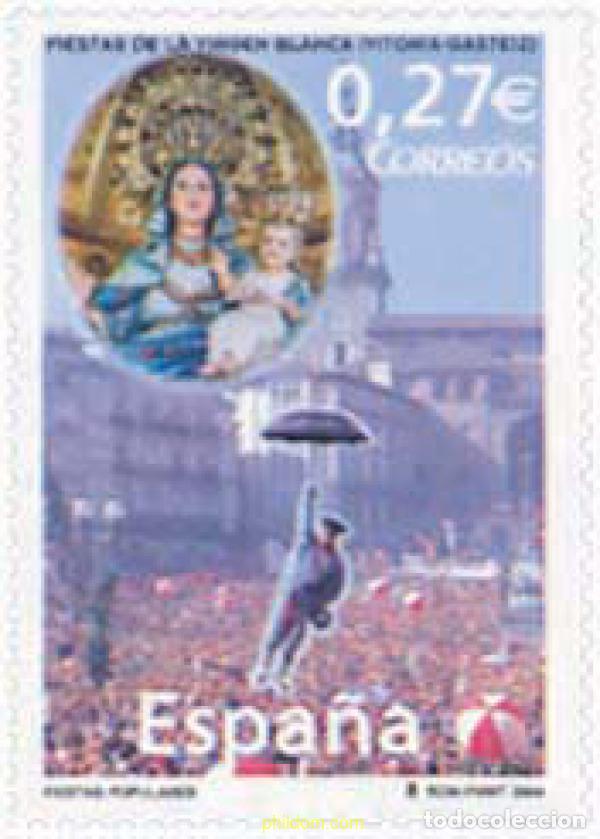 Sellos: 139191 MNH ESPA&Ntilde;A 2004 FIESTAS POPULARES