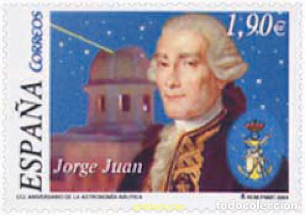 Sellos: 140941 MNH ESPA&Ntilde;A 2004 250 ANIVERSARIO DE LA ASTRONOMIA NAUTICA