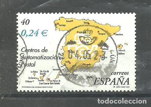 Sellos: ESPA&Ntilde;A 2001 - EDIFIL NRO. 3855A - USADO