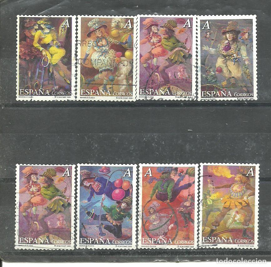 Sellos: ESPA&Ntilde;A 2005 - EDIFIL NRO. 4133-40 - USADO -