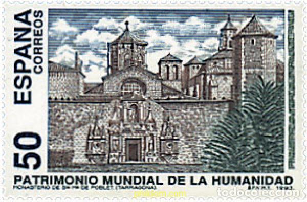 Sellos: 85653 MNH ESPA&Ntilde;A 1993 PATRIMONIO MUNDIAL DE LA HUMANIDAD