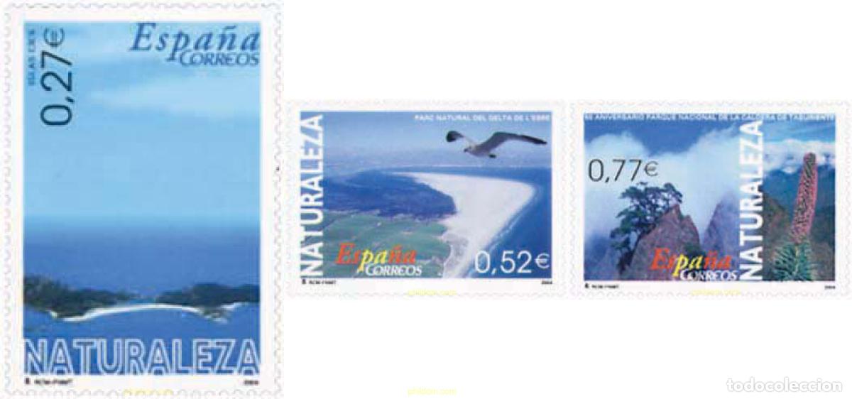 Sellos: 144555 MNH ESPA&Ntilde;A 2004 NATURALEZA