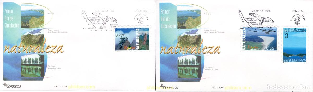 Sellos: 446869 MNH ESPA&Ntilde;A 2004 NATURALEZA