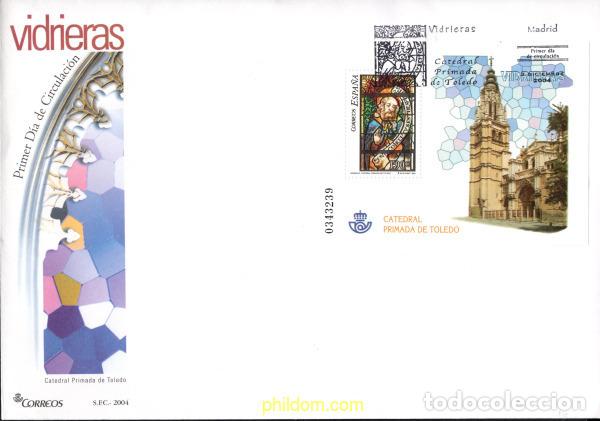 Sellos: 447172 MNH ESPA&Ntilde;A 2004 VIDRIERAS