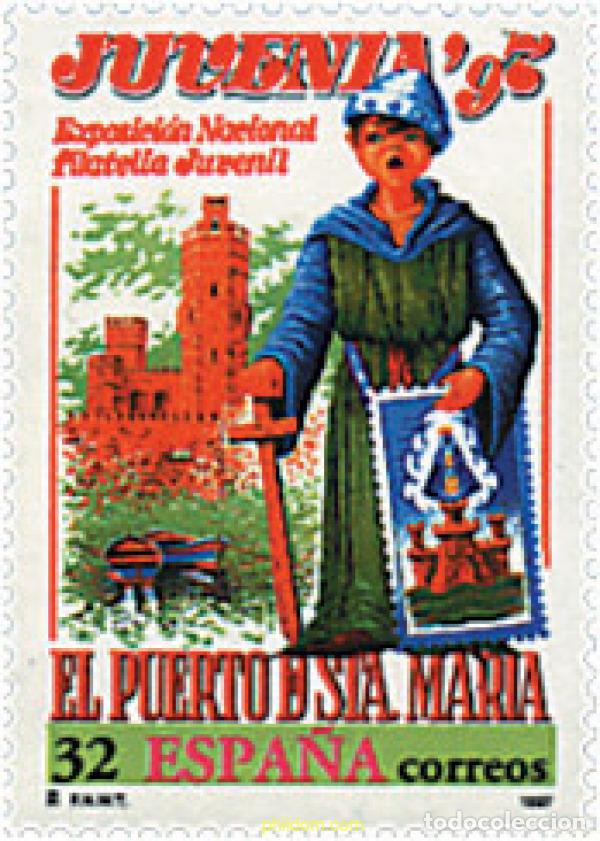Sellos: 83271 MNH ESPA&Ntilde;A 1997 JUVENIA 97. EXPOSICION NACIONAL DE FILATELIA JUVENIL