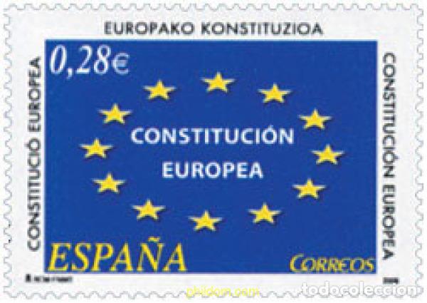 Sellos: 152852 MNH ESPA&Ntilde;A 2005 CONSTITUCION EUROPEA