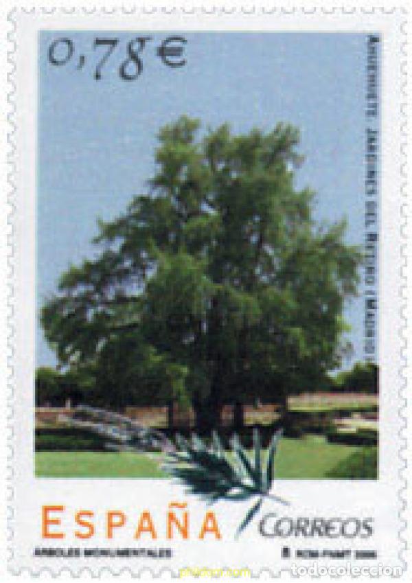 Sellos: 152858 MNH ESPA&Ntilde;A 2005 ARBOLES MONUMENTALES