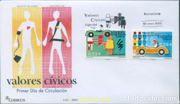 Sellos: 286089 MNH ESPA&Ntilde;A 2005 VALORES CIVICOS