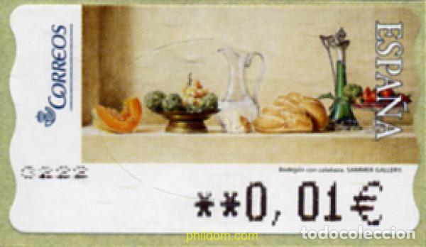 Sellos: 251861 MNH ESPA&Ntilde;A 2004 ETIQUETA DE FRANQUEO