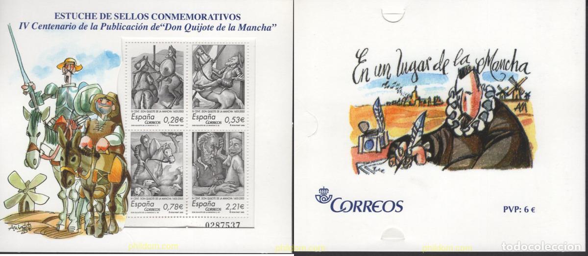 Sellos: 633997 MNH ESPA&Ntilde;A 2005 IV CENTENARIO DE LA PUBLICACION DEL QUIJOTE