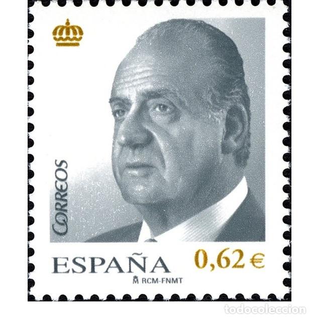 Sellos: Edifil 4458 MNH SIN FIJASELLOS sello Espa&ntilde;a 2009 Serie Basica Don Juan Carlos I