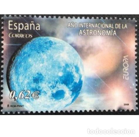 Sellos: Edifil 4483 HB MNH SIN FIJASELLOS sello Espa&ntilde;a 2009 A&ntilde;o internacional de Astronomia EUROPA