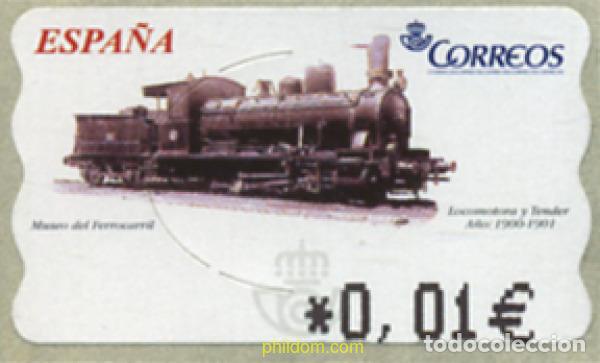 Sellos: 251818 MNH ESPA&Ntilde;A 2004 TRENES
