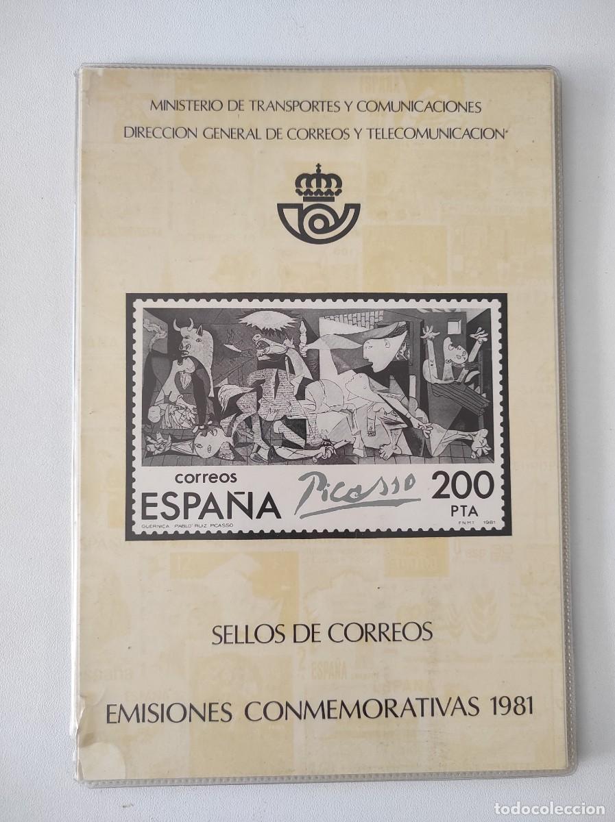 Briefmarken: LIBRO DE CORREOS A&Ntilde;O 1981 COMPLETO CON SELLOS IMPECABLE