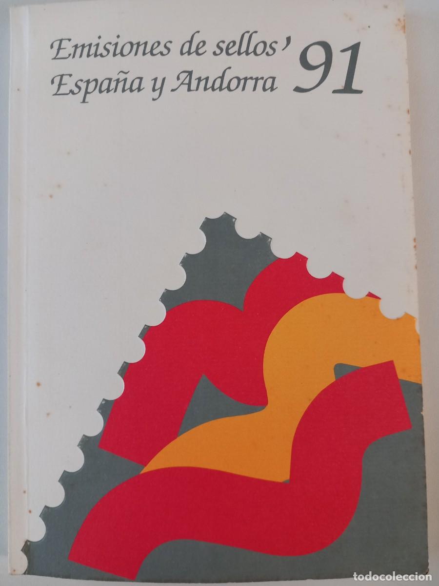 Briefmarken: LIBRO DE CORREOS A&Ntilde;O 1991 COMPLETO CON SELLOS IMPECABLE