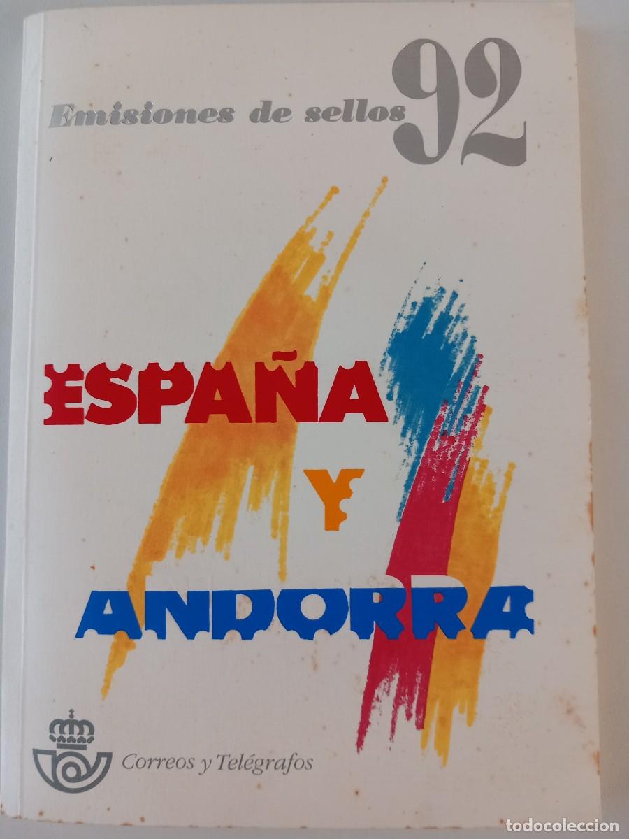 Selos: LIBRO DE CORREOS A&Ntilde;O 1992 COMPLETO CON SELLOS IMPECABLE