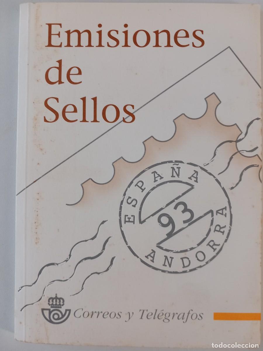 Briefmarken: LIBRO DE CORREOS A&Ntilde;O 1993 COMPLETO CON SELLOS IMPECABLE