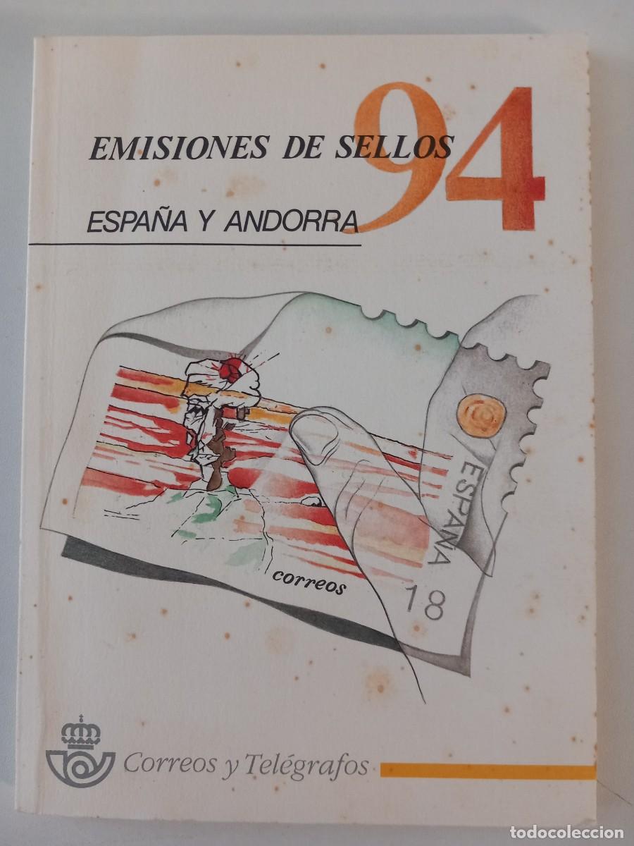 Timbres: LIBRO DE CORREOS A&Ntilde;O 1994 COMPLETO CON SELLOS IMPECABLE