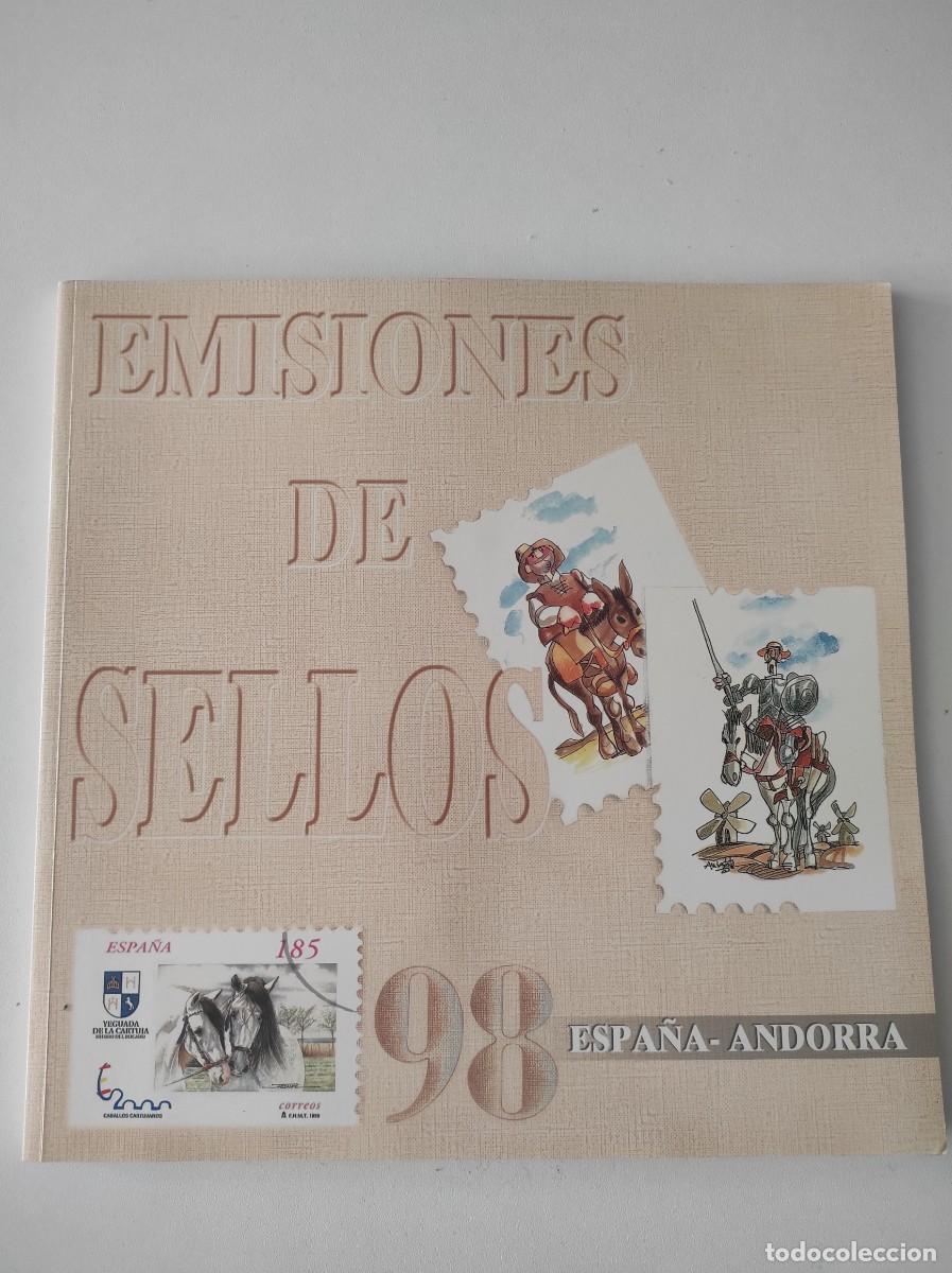 Selos: LIBRO DE CORREOS A&Ntilde;O 1998 COMPLETO CON SELLOS IMPECABLE