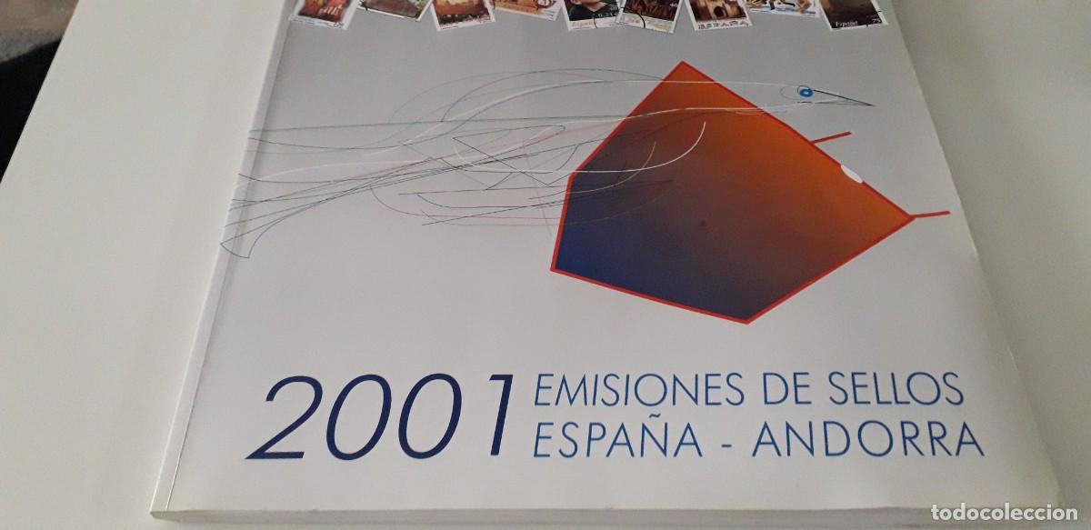 Timbres: LIBRO DE CORREOS A&Ntilde;O 2001 COMPLETO CON SELLOS IMPECABLE