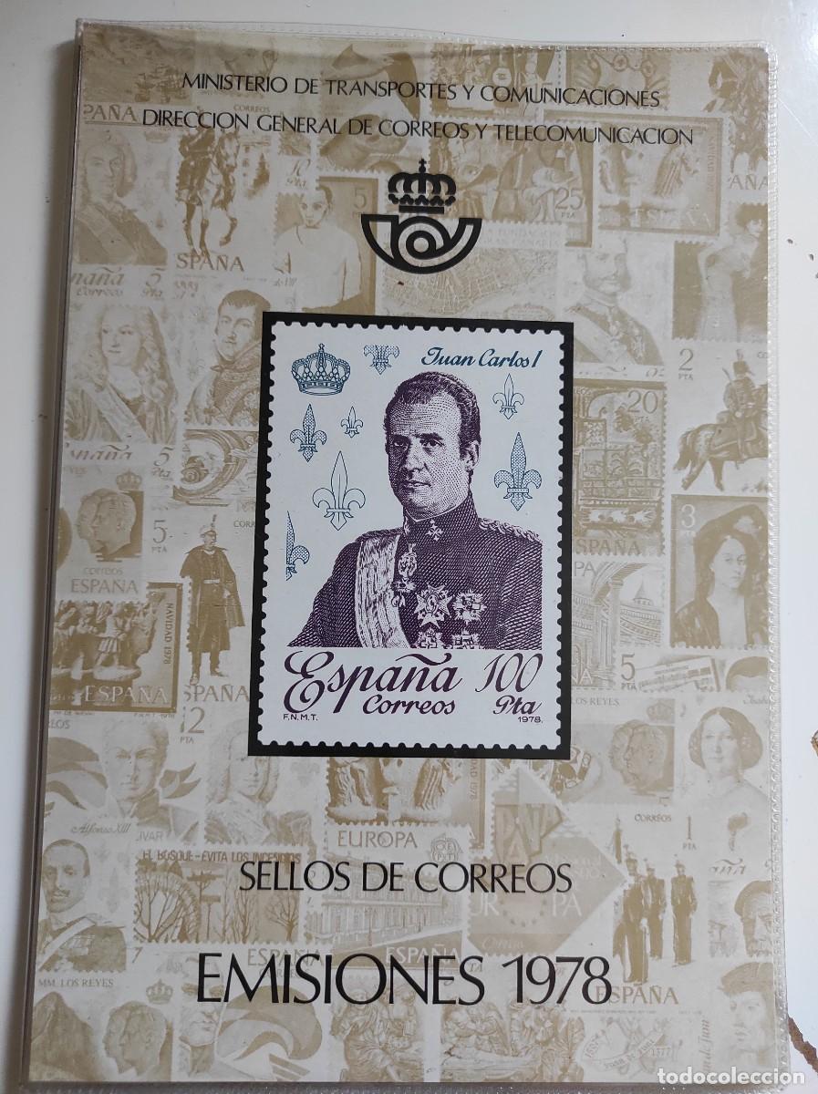 Francobolli: LIBRO DE CORREOS A&Ntilde;O 1978 COMPLETO CON SELLOS IMPECABLE
