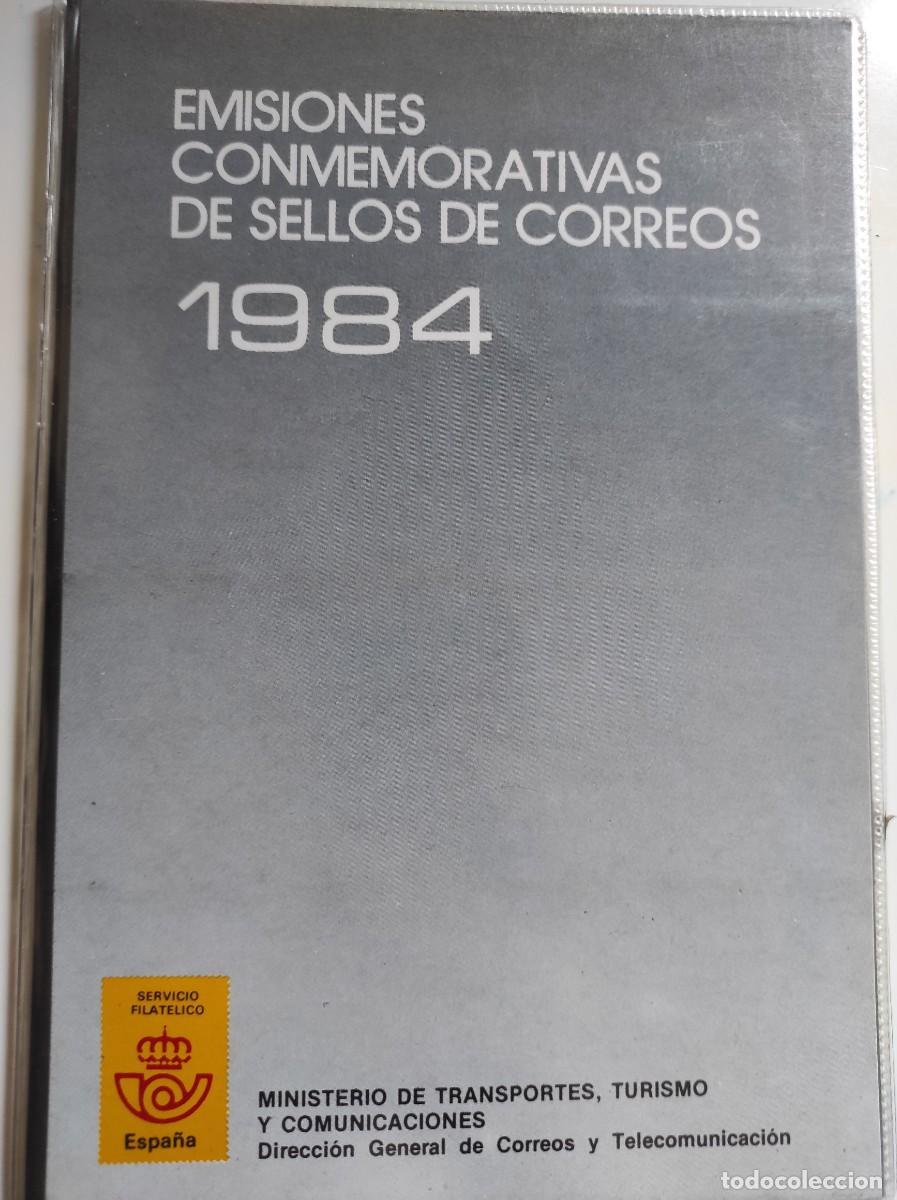 Timbres: LIBRO DE CORREOS A&Ntilde;O 1984 COMPLETO CON SELLOS IMPECABLE