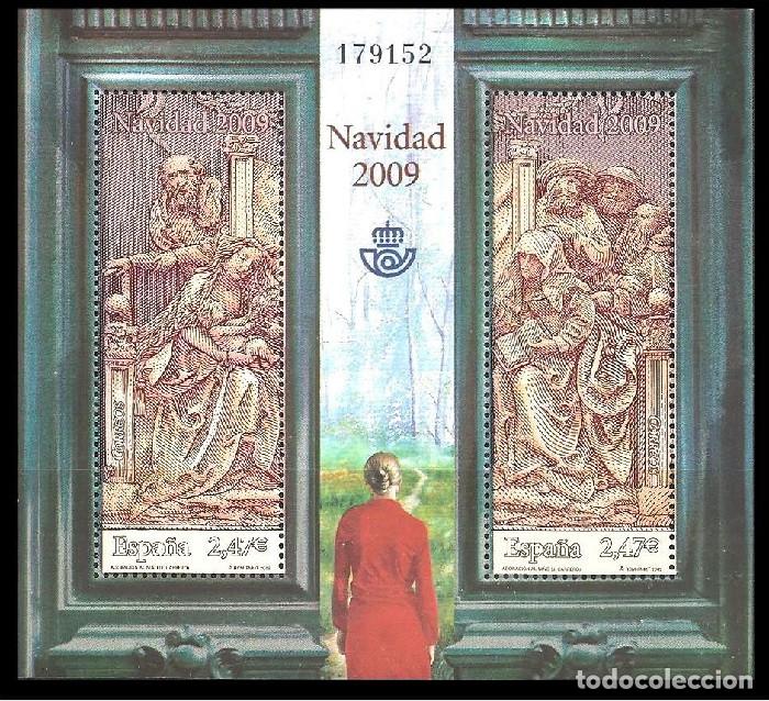Sellos: Edifil 4522 MNH SIN FIJASELLOS sello Espa&ntilde;a 2009 Navidad