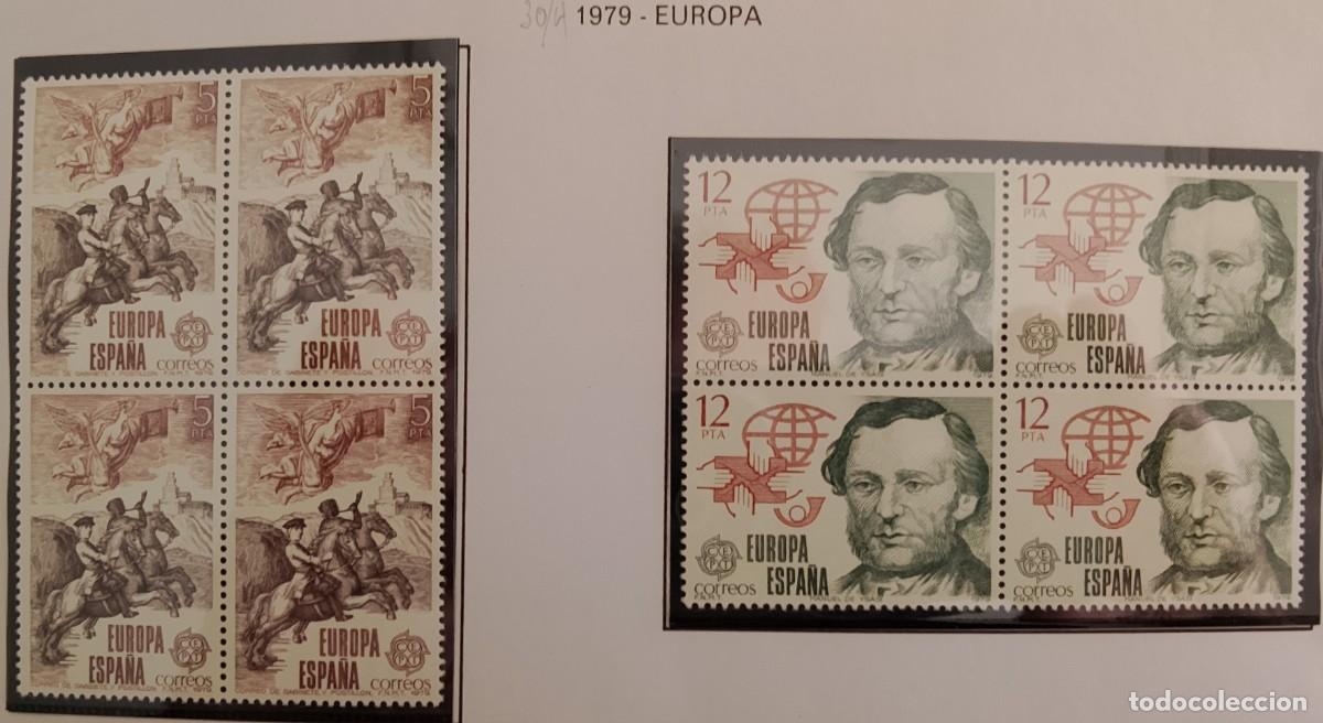 Timbres: Sellos en bloque de 4. Edifil 2520/21. Europa (XX Serie). A&ntilde;o 1979.