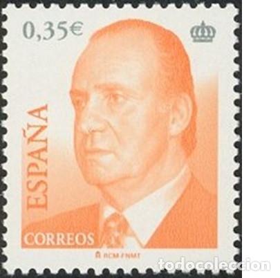 Sellos: Edifil 4143 MNH SIN FIJASELLOS sello Espa&ntilde;a 2005 Don Juan Carlos I Rey de Espa&ntilde;a