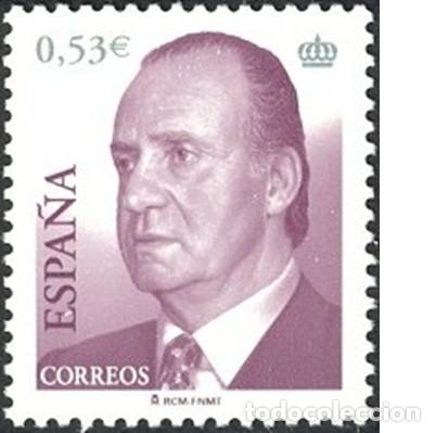 Sellos: Edifil 4145 MNH SIN FIJASELLOS sello Espa&ntilde;a 2005 Don Juan Carlos I Rey de Espa&ntilde;a