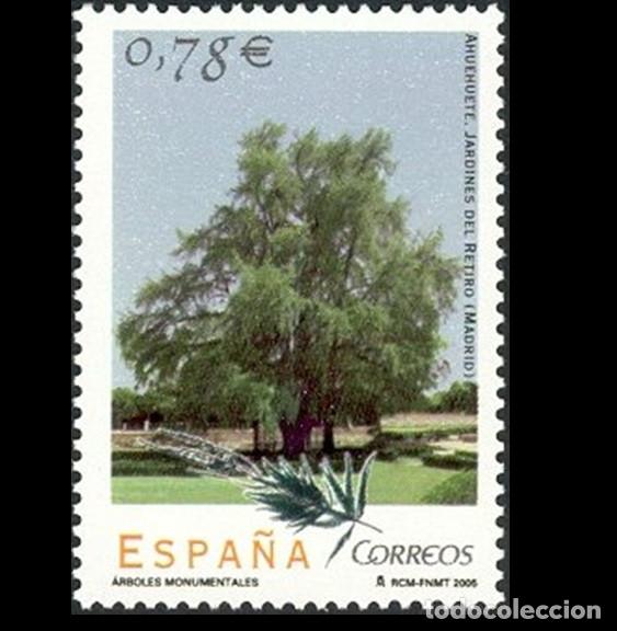 Sellos: Edifil 4149 MNH SIN FIJASELLOS sello Espa&ntilde;a 2005 Taxodium Mucronatum Arboles Monumentales