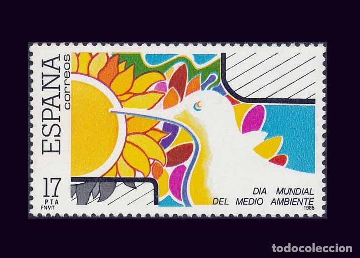 Sellos: 1v Espa&ntilde;a, 1985 | D&iacute;a Mundial del Medio Ambiente | Ed: 2793, Yv: 2411, Mi: 2676 MNH **