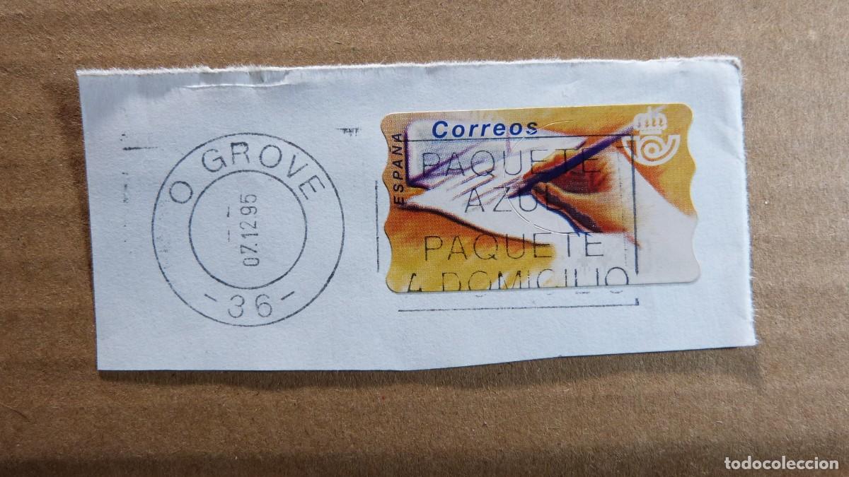Sellos: Sello Espa&ntilde;a Correos Paquete Azul a Domicilio a&ntilde;o 1995