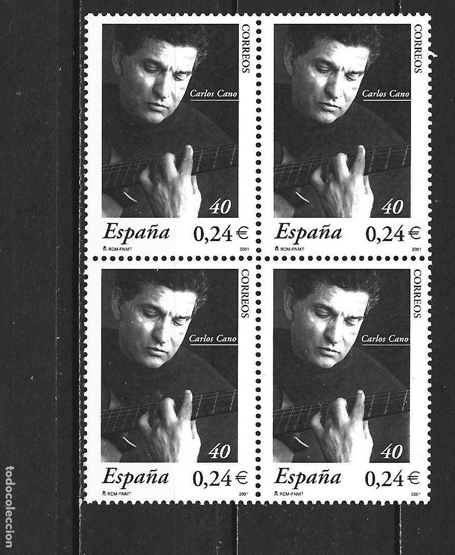 Sellos: ESPA&Ntilde;A EDIFIL NUM. 3841 ** SERIE COMPLETA SIN FIJASELLOS EN BLOQUE DE 4