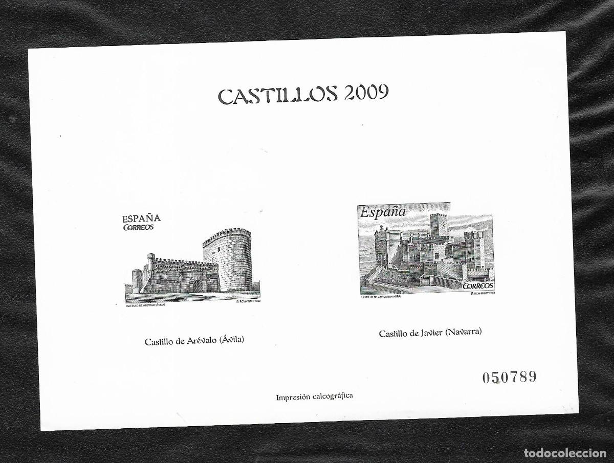 Sellos: Castillos 2009. Javier (Navarra) y Arevalo (Avila)