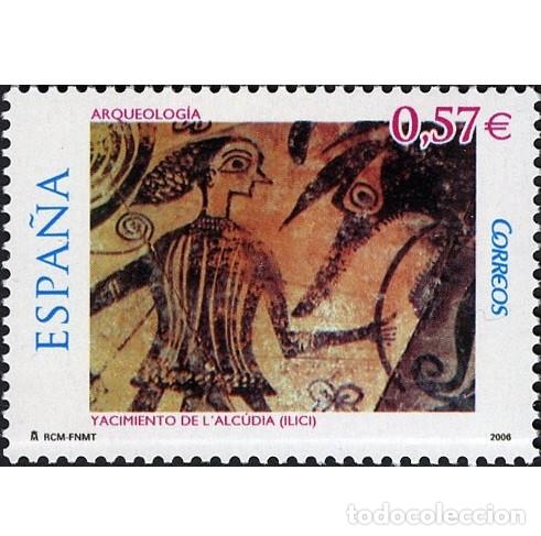 Sellos: Edifil 4251 MNH SIN FIJASELLOS sello de Espa&ntilde;a 2006 Yacimiento de L'Alcudia