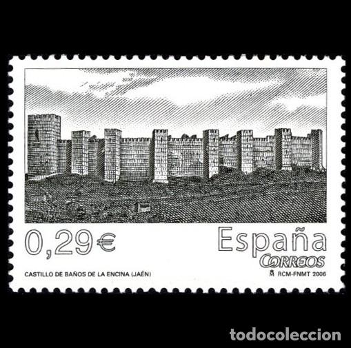 Sellos: Edifil 4259 MNH SIN FIJASELLOS sello de Espa&ntilde;a 2006 Castillo Ba&ntilde;os de la Encina Jaen