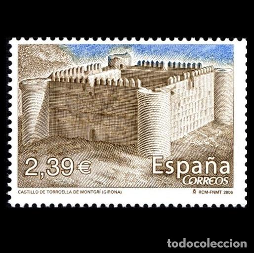Sellos: Edifil 4260 MNH SIN FIJASELLOS sello de Espa&ntilde;a 2006 Castillo Torroella de Montgri Girona