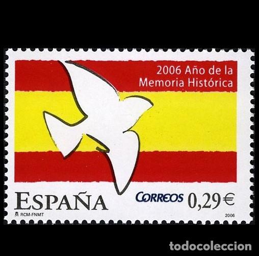 Sellos: Edifil 4287 MNH SIN FIJASELLOS sello de Espa&ntilde;a 2006 A&ntilde;o de la Memoria Hist&oacute;rica