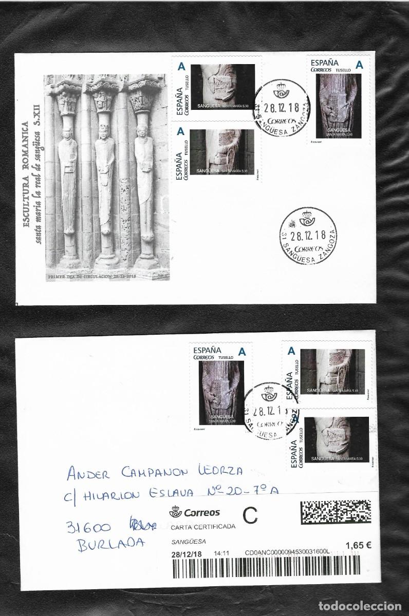 Briefmarken: Gran Lote. Sang&uuml;esa Tu sello. Navarra. SPD, Cartas, Tarjetas. 2018