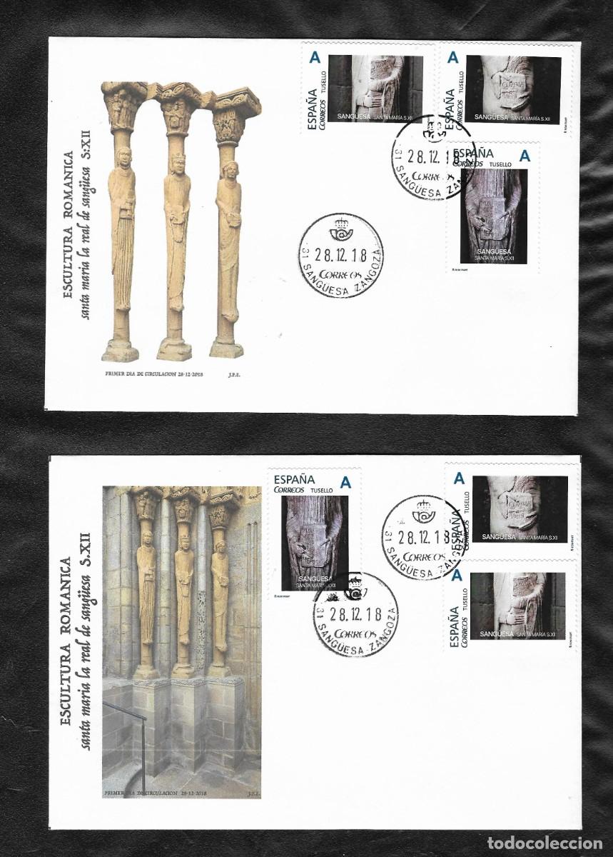 Timbres: Gran Lote. Sang&uuml;esa Tu sello. Navarra. SPD, Cartas, Tarjetas. 2018