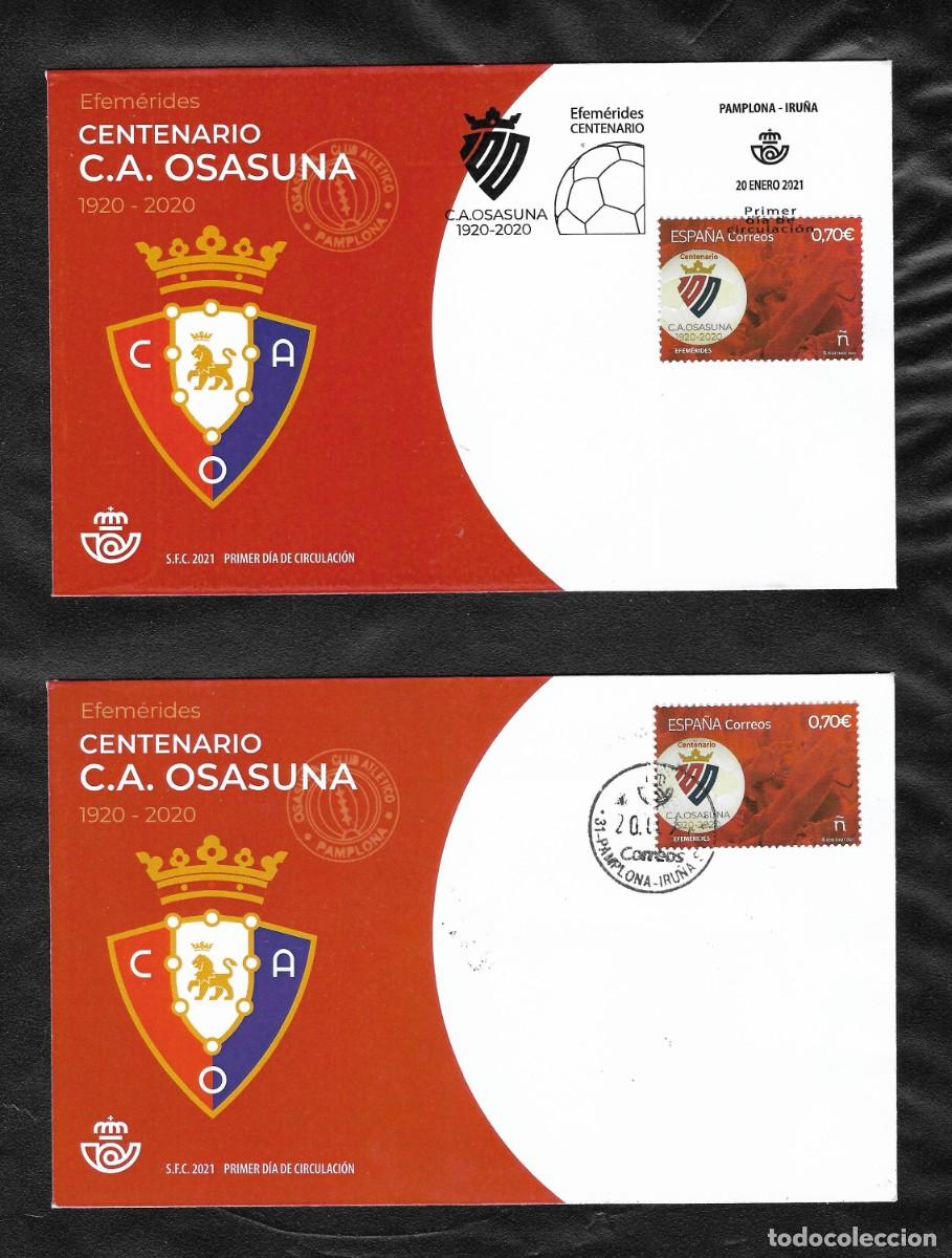 Sellos: SPD Osasuna. Navarra-Pamplona. 2021