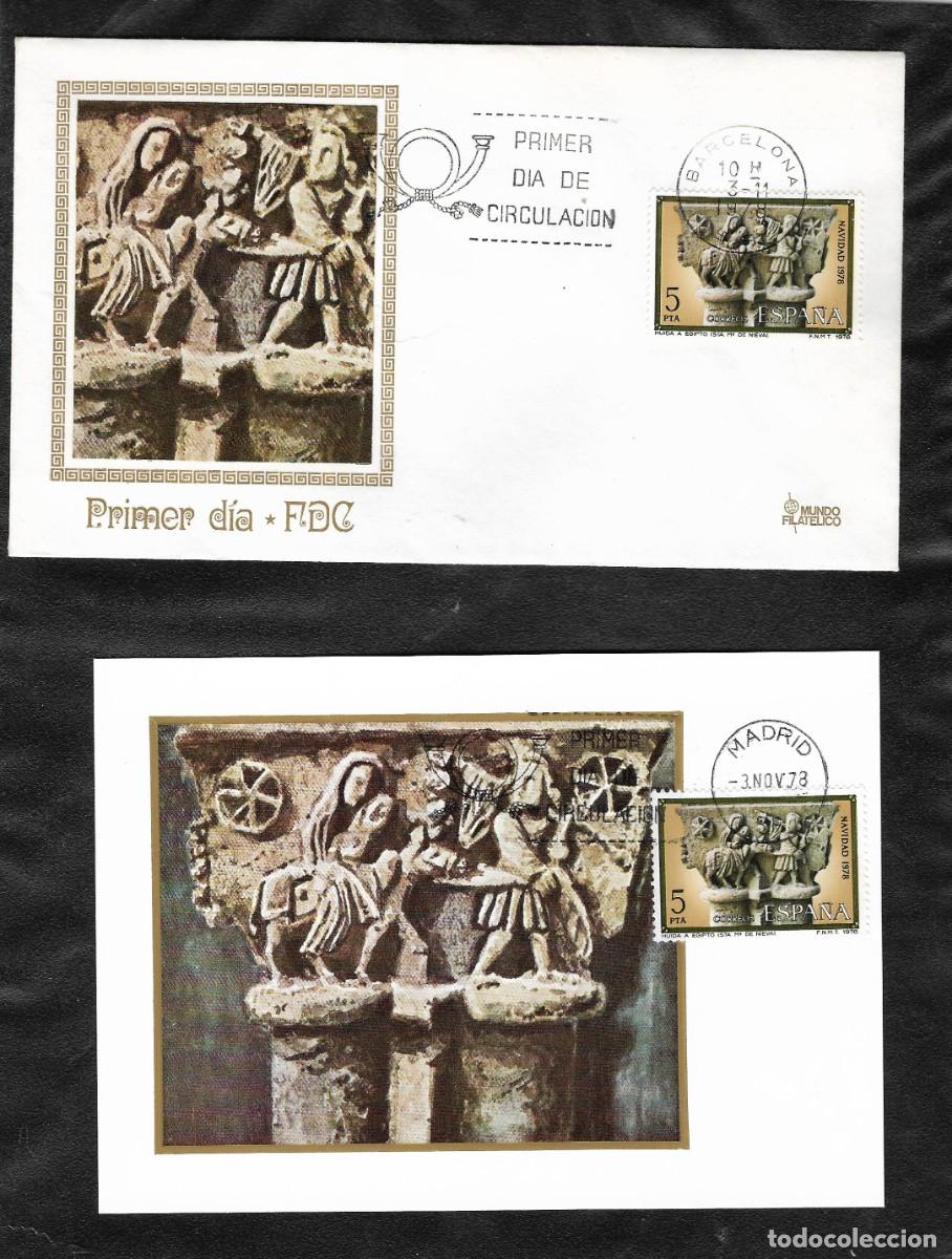 Sellos: SPD , Edifil 2491, Monasterio de Santa Mar&iacute;a la Real de Nieva (Segovia). 1978