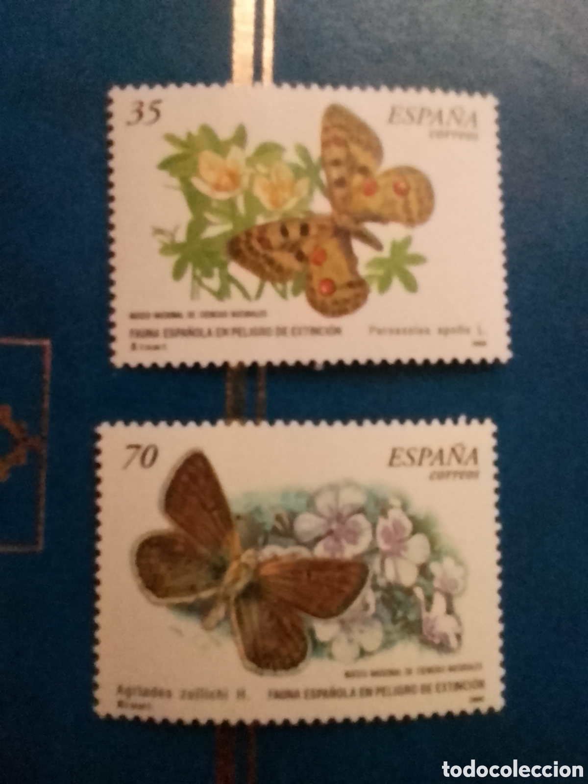 Sellos: Fauna espa&ntilde;ola en peligro de extinci&oacute;n
