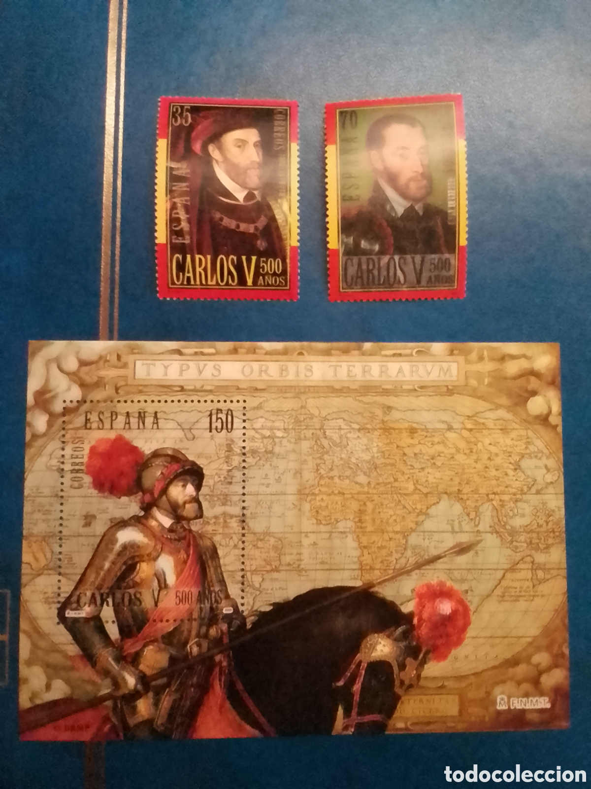 Sellos: 500 a&ntilde;os del nacimiento de Carlos V